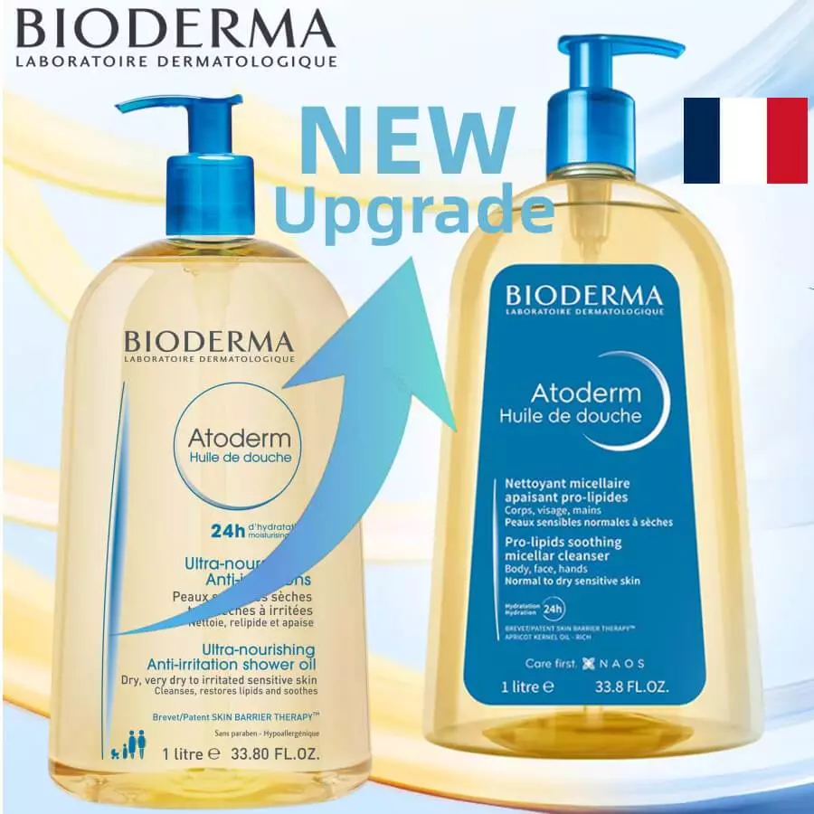 Dầu Tắm Dưỡng Ẩm Bioderma Atoderm Huile de Douche Chính Hãng Pháp