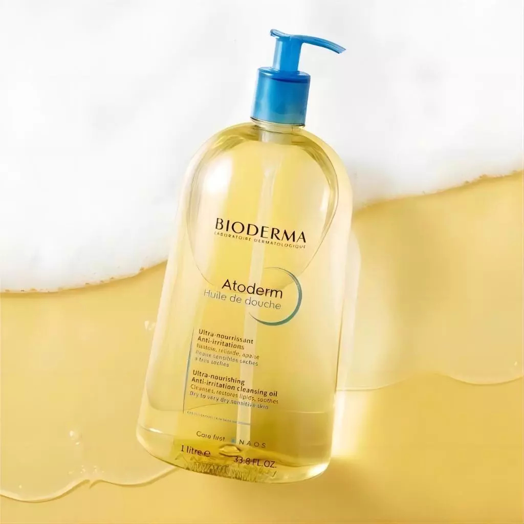 Dầu Tắm Dưỡng Ẩm Bioderma Atoderm Huile de Douche Chính Hãng Pháp