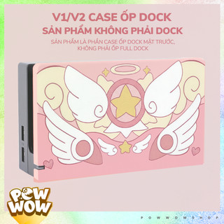 Oled/V1/V2 Case Ốp Bảo Vệ Máy & Dock Dành Cho Nintendo Switch OLED/V1/V2 Phong Cách Anime Manga Sakura Hồng Cute