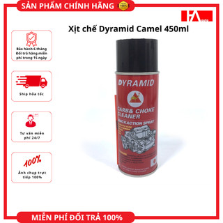 { Hàng Chính Hãng } Xịt chế Dyramid Camel 450ml, xịt chế hòa khí, bình xăng con