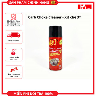 { Hàng Chính Hãng } Carb Choke Cleaner 3T – Bình Xịt Vệ Sinh Chế Hòa Khí / Ga kéo dài tuổi thọ