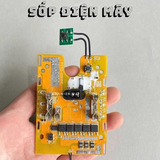 Mạch 5S 90a led sườn 5 mosfet 21V Makita có 2 Led hông dòng xà cao 90A