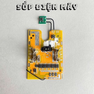 Mạch 5S 90a led sườn 5 mosfet 21V Makita có 2 Led hông dòng xà cao 90A