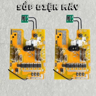 Mạch 5S 90a led sườn 5 mosfet 21V Makita có 2 Led hông dòng xà cao 90A