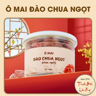 Ô mai đào chua ngọt, xí muội đào chua ngọt, đào không hạt chua ngọt, thơm dẻo