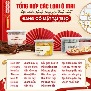 Ô mai mơ mặn ngậm ho hiệu quả (Đặc sản Hà Nội) - Lãn Ông