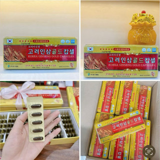Viên Đạm Tổng Hợp Sâm Nhung Hươu Linh Chi Hộp Vàng 2 Hươu 120 Viên