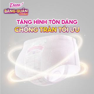Combo 2 Băng vệ sinh Quần Diana Beauty Hip size M-L 12 chiếc/gói