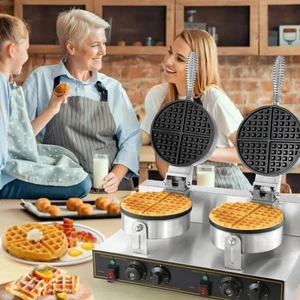 Máy làm bánh tàn ong công nghiệp 2400W kiểm soát nhiệt độ chính xác, bánh thơm ngon