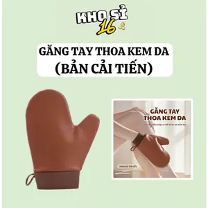 Găng Tay Hai Mặt Bôi Kem Dưỡng Thể Bằng Da Cao Cấp