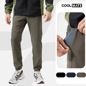 Quần dài thể thao nam Jogger UT đa năng, trượt nước, co giãn, độ bền cao - Coolmate