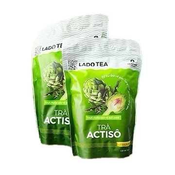 Trà Atiso túi lọc, trà Actiso Đà Lạt Ladophar (100 gói), món quà sức khỏe từ thiên nhiên.