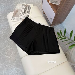 𝐁𝐞𝐫𝐫𝐢 𝐒𝐡𝐨𝐫𝐭 - Quần đùi nữ, quần short thiết kế xếp ly phối ren nhien.official NQS00001