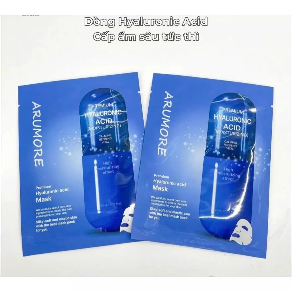 Mặt Nạ ARUMORE Premium Dưỡng Ẩm Làm Sáng Đều Màu Da 23ml | BigBuy360 - bigbuy360.vn