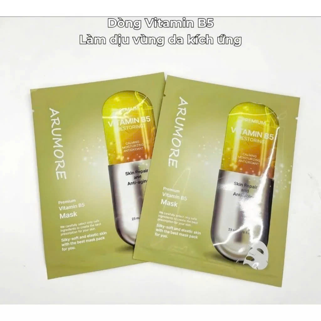 Mặt Nạ ARUMORE Premium Dưỡng Ẩm Làm Sáng Đều Màu Da 23ml | BigBuy360 - bigbuy360.vn