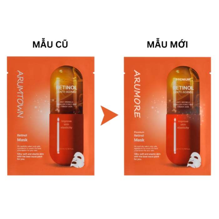 Mặt Nạ ARUMORE Premium Dưỡng Ẩm Làm Sáng Đều Màu Da 23ml | BigBuy360 - bigbuy360.vn
