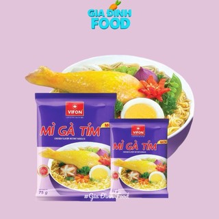 Mì Gà Tím VIFON - Mì gói ăn liền 75G/Gói