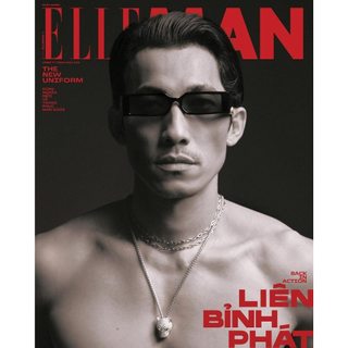 Tạp Chí Phái Mạnh Elle Man Tháng 4/2025 - Liên Bỉnh Phát - The New Uniform - Bìa 1 & 3