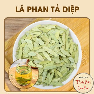 Lá phan tả diệp 200g, trà phan tả, lá xanh, thơm, không vụn, hỗ trợ thải độc, táo bón - Lãn Ông