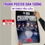 Tranh Poster In Theo Yêu Cầu In Từ 1 Tranh, Poster Anime,Idol,Phim Deccor Sẵn Keo Dán Decal
