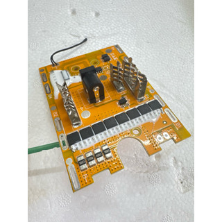 Mạch pin 5s 21v, 8 MOSFET mạch PIN và xả bảo vệ pin, chân phổ thông, có đèn báo đầy tự ngắt