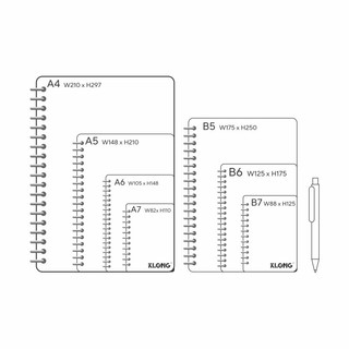 KLONG - Sổ lò xo kép Study Planner A5 / B6 🐻🌸 có 2 phiên bản 100 ngày và trọn năm 365 ngày - Klong MS: 944 - 945 - 946