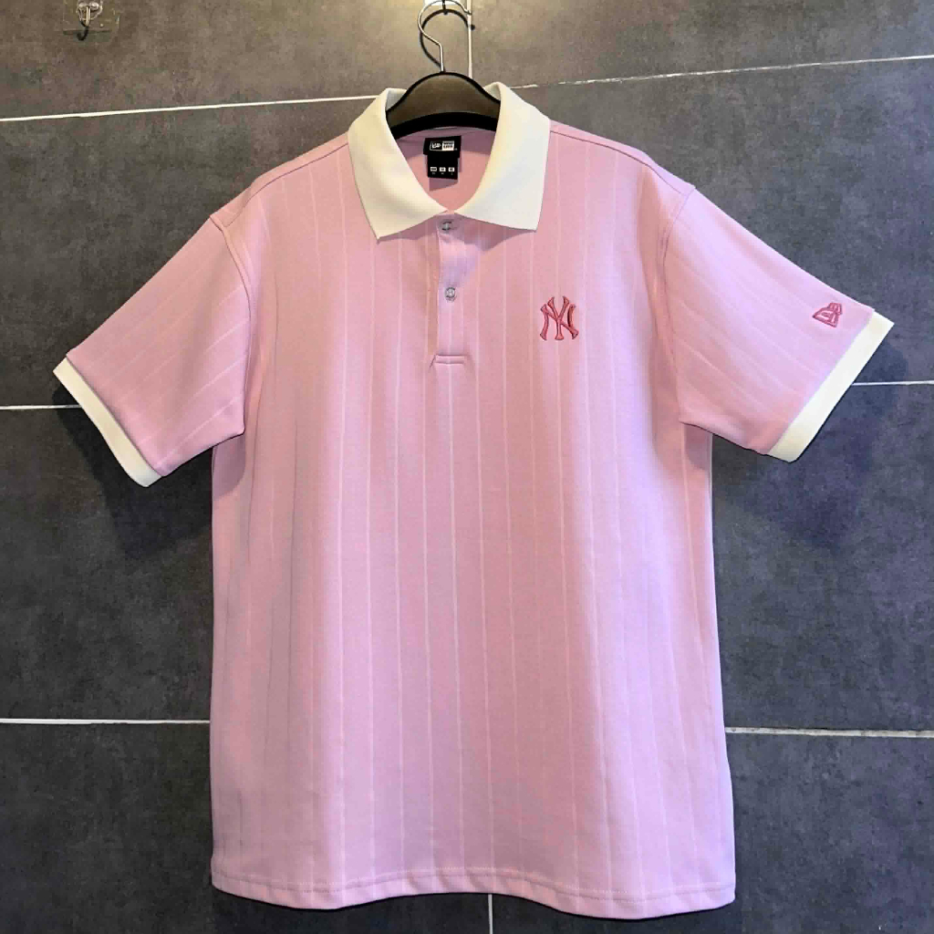 Áo Polo N.ew E.r.a Hồng Chính Hãng 100% | Shopee Việt Nam