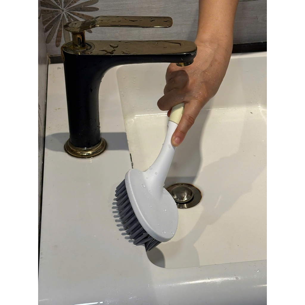 [HỎA TỐC]Bàn Chải Cầm Tay Chà Rửa Toilet, Tường, Nhà Vệ Sinh Đa Năng Homeinno