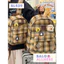 BaLo (XINHXINH) [ORDER] Balo Đi Học Vải Nỉ Kẻ Caro BL429