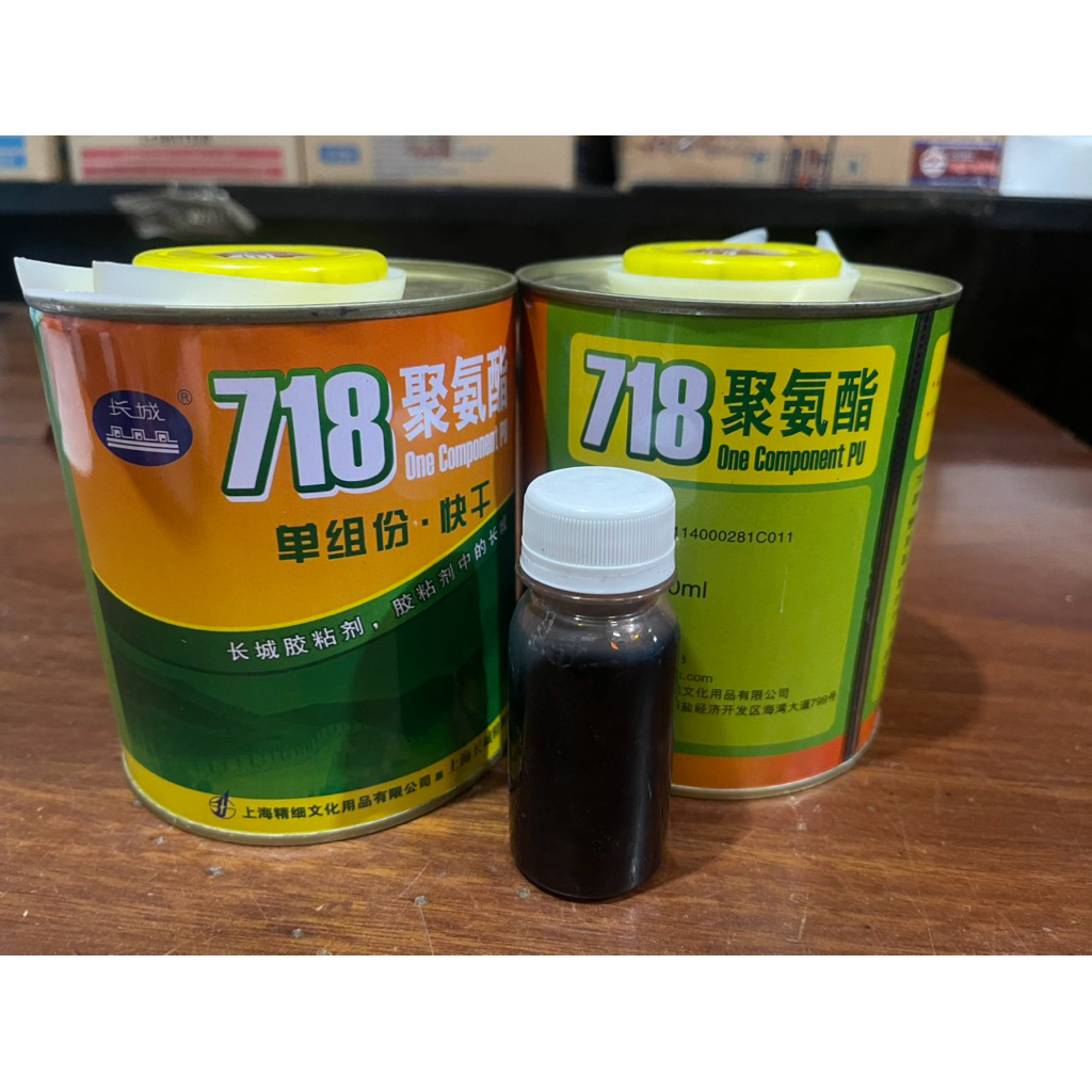 KEO DÁT VÀNG 718 kèm tinh màu gốc pu