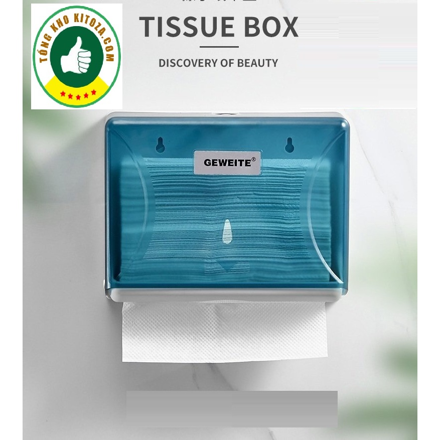 HỘP ĐỰNG KHĂN giấy lau tay phòng vệ sinh-văn phòng, tòa nhà - Hàng Cao cấp TAY TREO TƯỜNG hình chữ nhật vuông-thế hệ mới