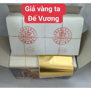 LÁ DÁT VÀNG ĐẾ VƯƠNG GIẢ VÀNG TA 500 lá