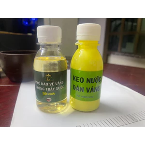 COMBO 50ml KEO DÁT VÀNG GỐC NƯỚC + 50 ml PHỦ BẢO VỆ CHỐNG TRẦY