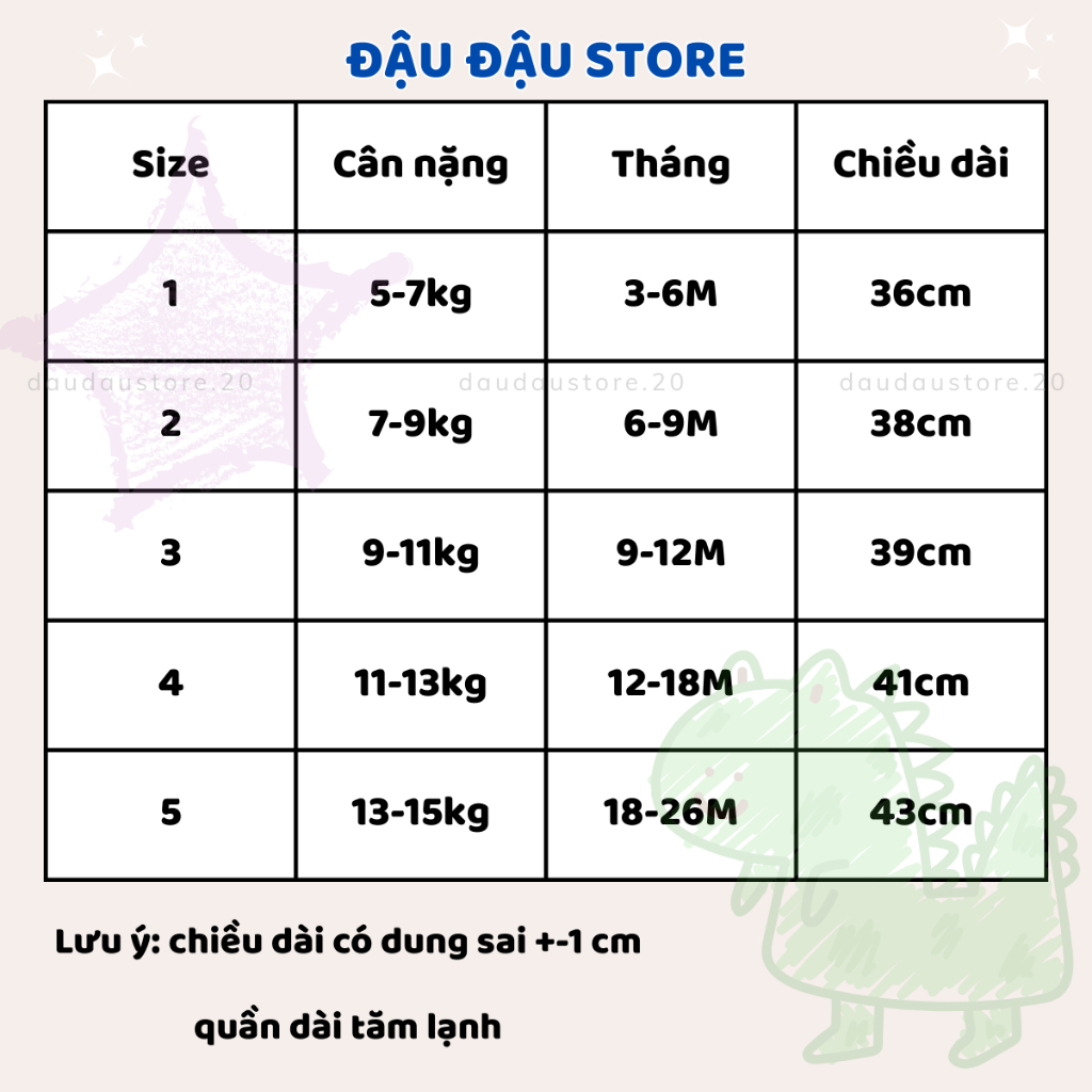 [LOẠI ĐẸP] Set 10 Quần Dài Thu Đông Tăm  Dày Đẹp Mềm Mịn Cho Bé Gái Bé Trai 4-15kg TAM-QL11 Đậu Đậu Store