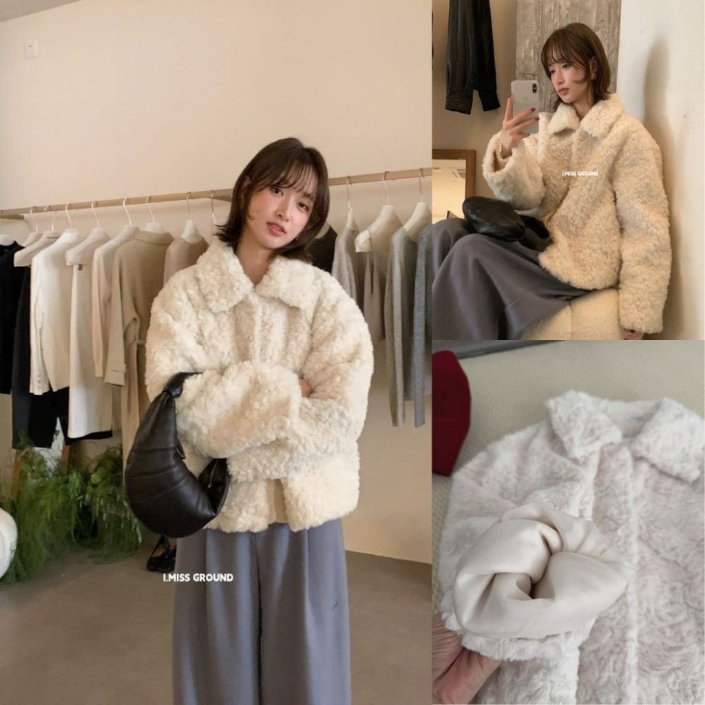 Áo Khoác Joolate Lông Dày Mềm Mịn Nhẹ, Áo Khoác Nữ Thu Đông Ấm Áp Cao Cấp 6158