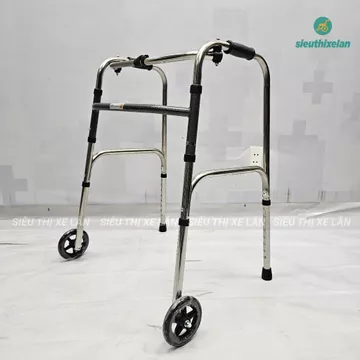 [HỎA TỐC HCM] Khung Tập Đi Inox Lucass W717S, Khung Tập Đi Chữ U Dành Cho Người Già, Người Tai Biến Tập Đi Lại