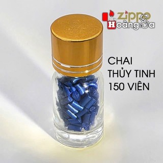 Đá zippo nhập khẩu màu xanh size 2.5x5