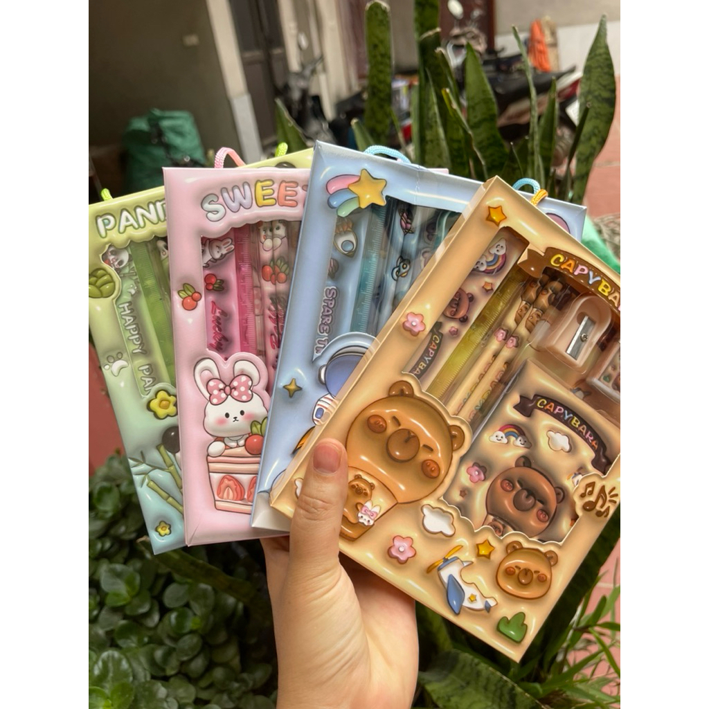 📚 BỘ DỤNG CỤ HỌC TẬP SIÊU DỄ THƯƠNG – NHÌN LÀ MUỐN HỌC LIỀN! ✨