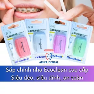 Sáp Nha Khoa Cao Cấp, Sáp Mềm Dẻo, Sáp Niềng Răng Giảm Đau Rát, Sáp Chỉnh Nha Dẻo