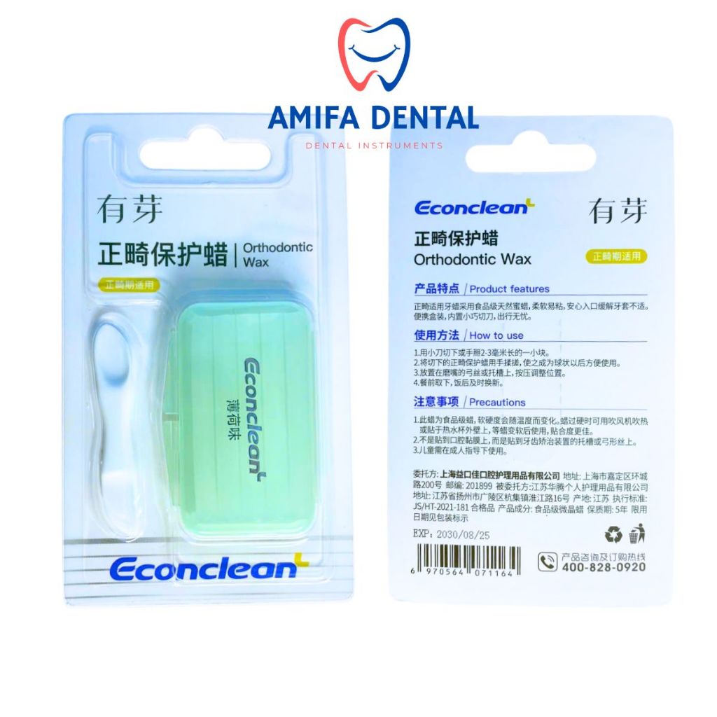 [Cao Cấp-Dẻo-Dính] Sáp Nha Khoa Cao Cấp, Sáp Mềm Dẻo, Sáp Niềng Răng Giảm Đau Rát, Sáp Chỉnh Nha Dẻo
