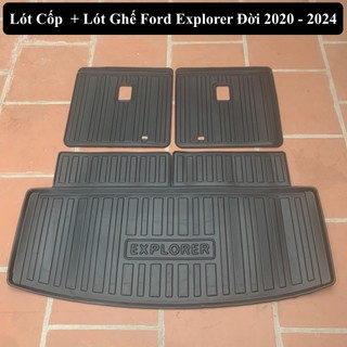 Lót Cốp Ford Explorer Đời 2011 - 2019 Lót Cốp Và Lót Ghế