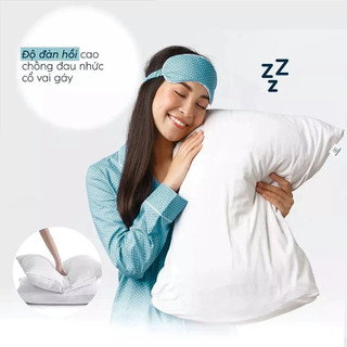 AMZO_RUỘT GỐI NẰM LÔNG VŨ CAO CẤP NẰM ÊM MỀM/ RUỘT GỐI NẰM TO NHIỀU KÍCH THƯỚC CHUẨN KHÁCH SẠN 5 SAO