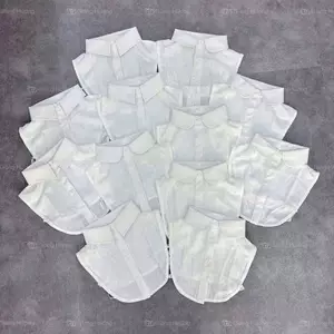 Cổ Áo Sơ Mi rời cho bé màu trắng, phụ kiện thời trang mặc mix cùng đồ len , đồ thu đông chụp ảnh đi học đi chơi đều xinh