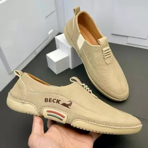 Giày Lười Nam DAVINCIA Trẻ Trung Năng Động Đế Cao Su Non Da Simili Cao Cấp, Giày Slip-on Thiết Kế Basic Dễ Phối Đồ