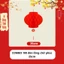 Combo 100 Đèn Lồng Nilong Đỏ Chữ Phúc Trang Trí Tết Cổ Truyền