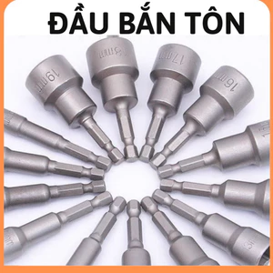 Đầu bắn tôn,đầu chụp bu lông,đầu bắn vít tôn dài,mũi đầu bắn tôn,mũi từ tôn dài,đầu bắn tol,mũi đầu bắn tôn,chụp lục gia