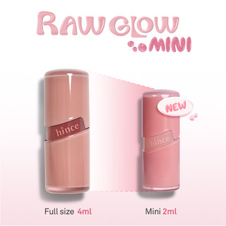 [Combo Môi Xinh Xắn] COMBO 2 SON  hince Raw Glow Gel Tint Mini