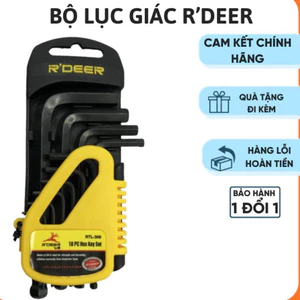 Bộ lục giác bi RDEER RTL-309,bộ lục lăng Rdeer, bộ lục năng ,bộ lục giác đầu bi,bộ lục giác đa năng,bộ khóa lục giác bi