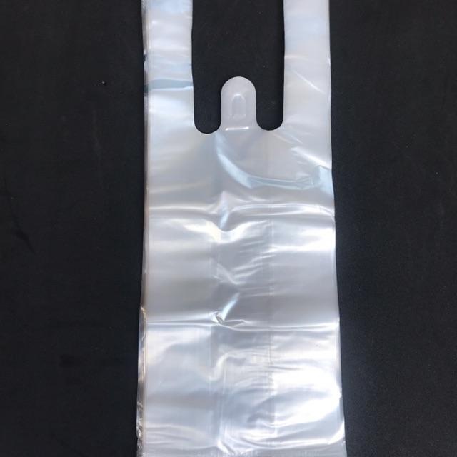 Túi xốp  zin gai 2 quai Đựng ly cà phê mang đi kích  thước 13x23cm  túi dai, Chắc chắn và không mùi