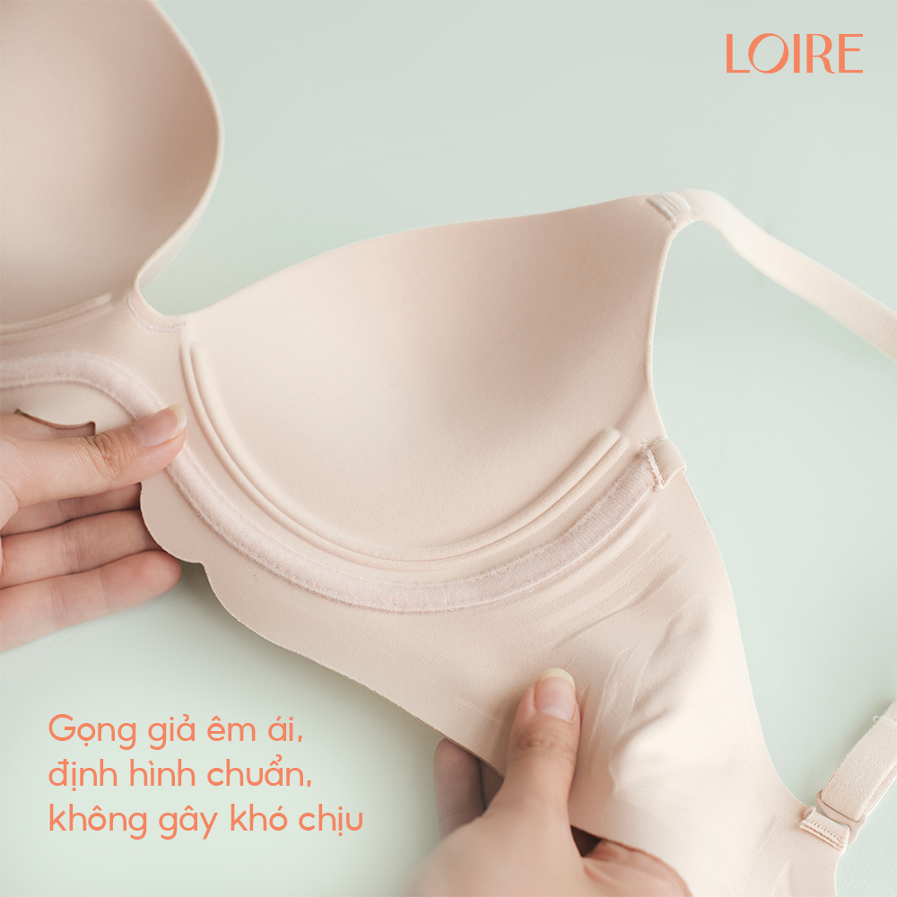 [Áo Lót Mặc Áo Dài] Áo Lót Siêu Nâng Loire Al250716 Đệm Dày 6cm Chất Su Mềm Mại
